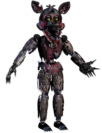 Nightmare Funtime Foxy (560x564), Png Download
