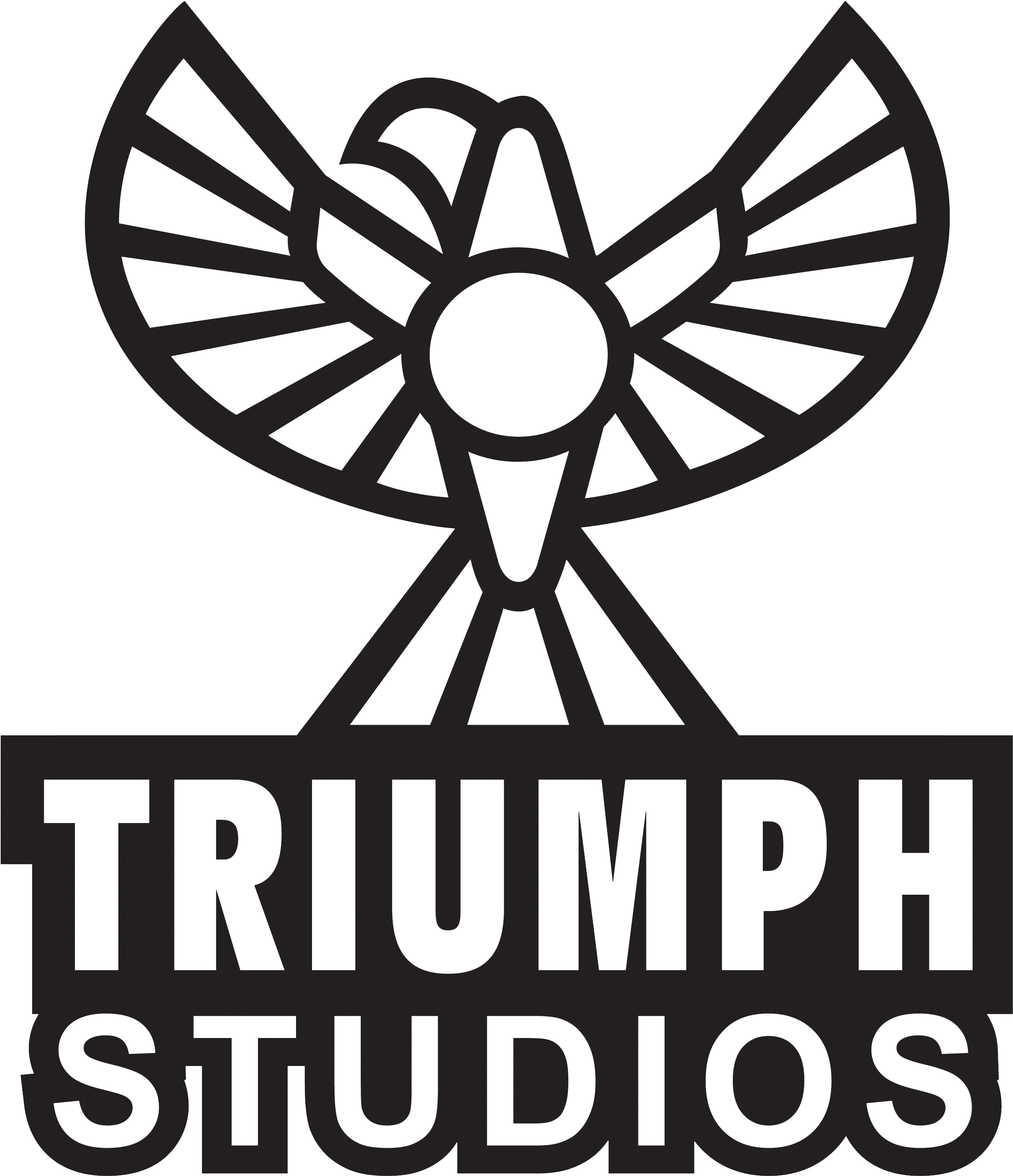 Triumphstudios Logo - Triumph Studios (2870x3967), Png Download