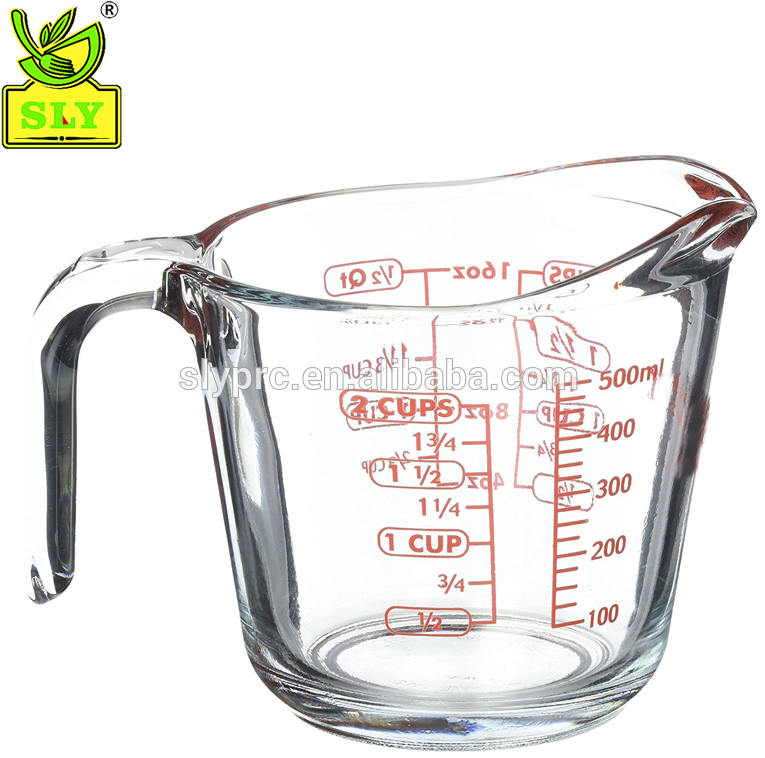 Slyprc Home Appliances Borosilicate Glass Measuring - Measuring Cup (800x800), Png Download