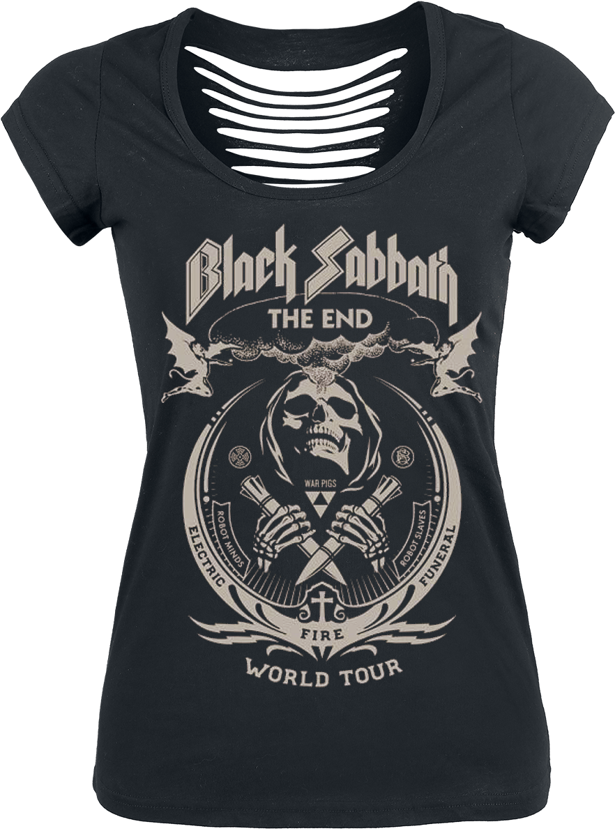 The End Grim Reaper - Black Sabbath Grim Reaper (881x1200), Png Download