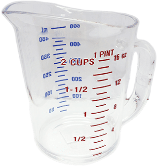 1 Pint Measuring Cup - Cup (360x360), Png Download