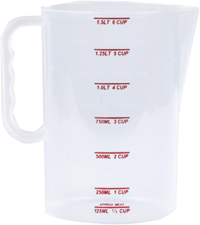 Jug Plastic 1 Litre - Coffee Cup (1200x1200), Png Download