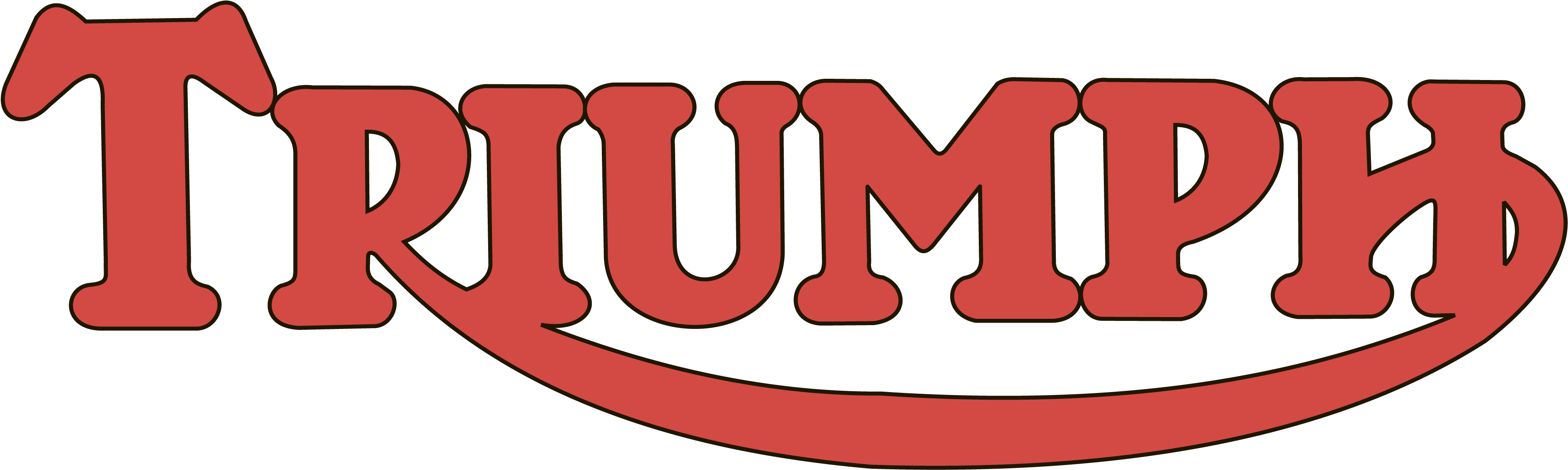 Triumph Motorrad Logo Triumph Vintage Poster Full Size Png Download Seekpng