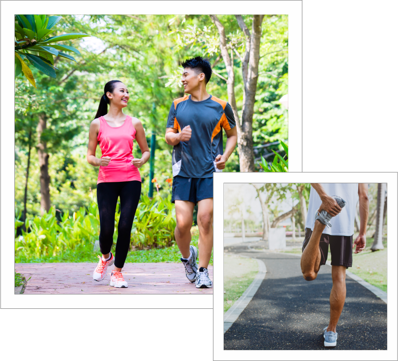 Contact Us - “ - Jogging (802x727), Png Download