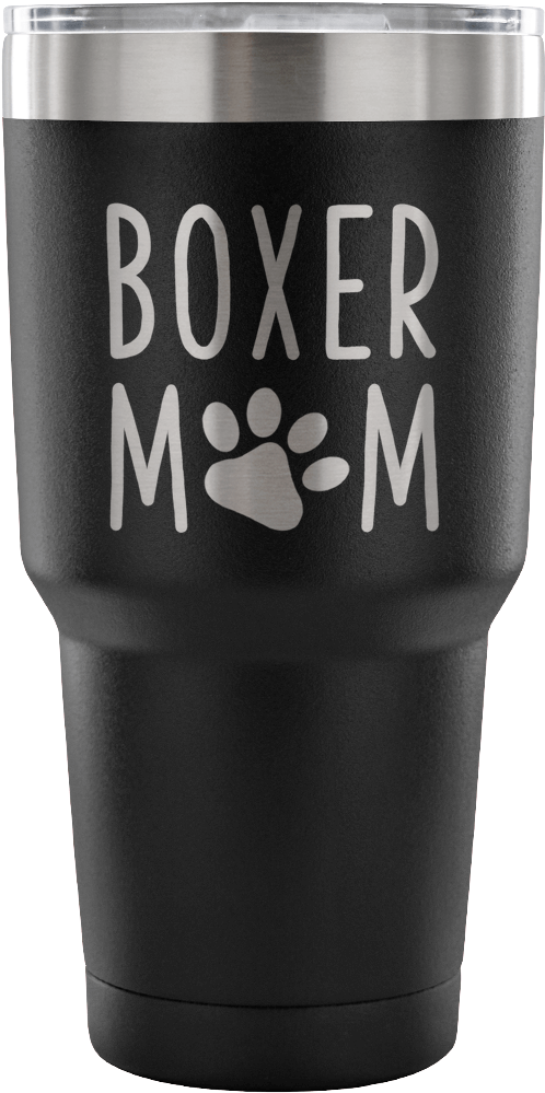 Boxer Mom Tumbler, Boxer Dog Mom Gifts 30oz Dog Tumbler - Mug (1024x1024), Png Download
