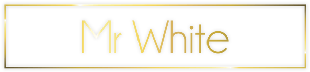White - Mr. (800x200), Png Download