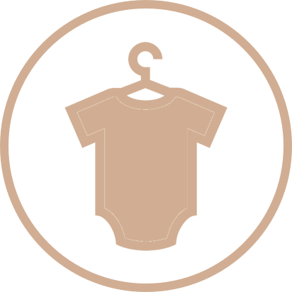 Baby Clothes - Icon (412x412), Png Download