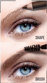 Build Your Best Brow - Maybelline Eye Studio Brow Precise ™ Fiber Volumizer (350x350), Png Download