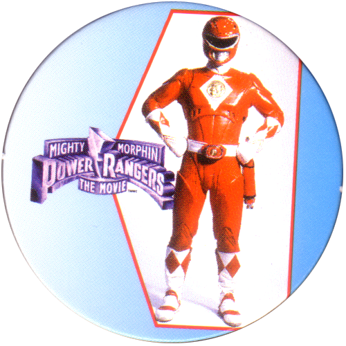 #2 Red Ranger - Mighty Morphin Power Rangers Movie Red Ranger 1995 (500x500), Png Download