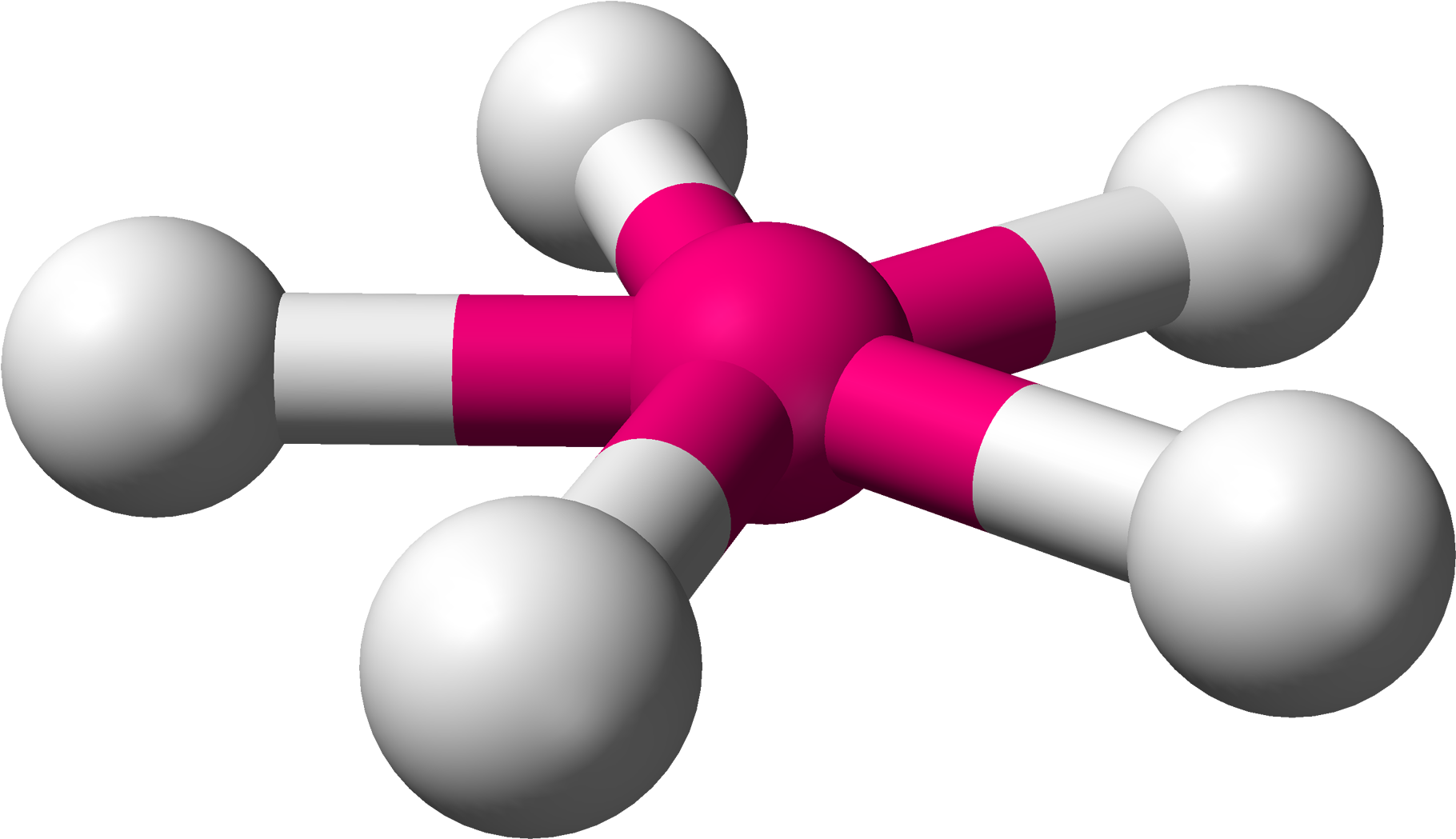 Planar Pentagonal Molecular Geometry (2000x1229), Png Download