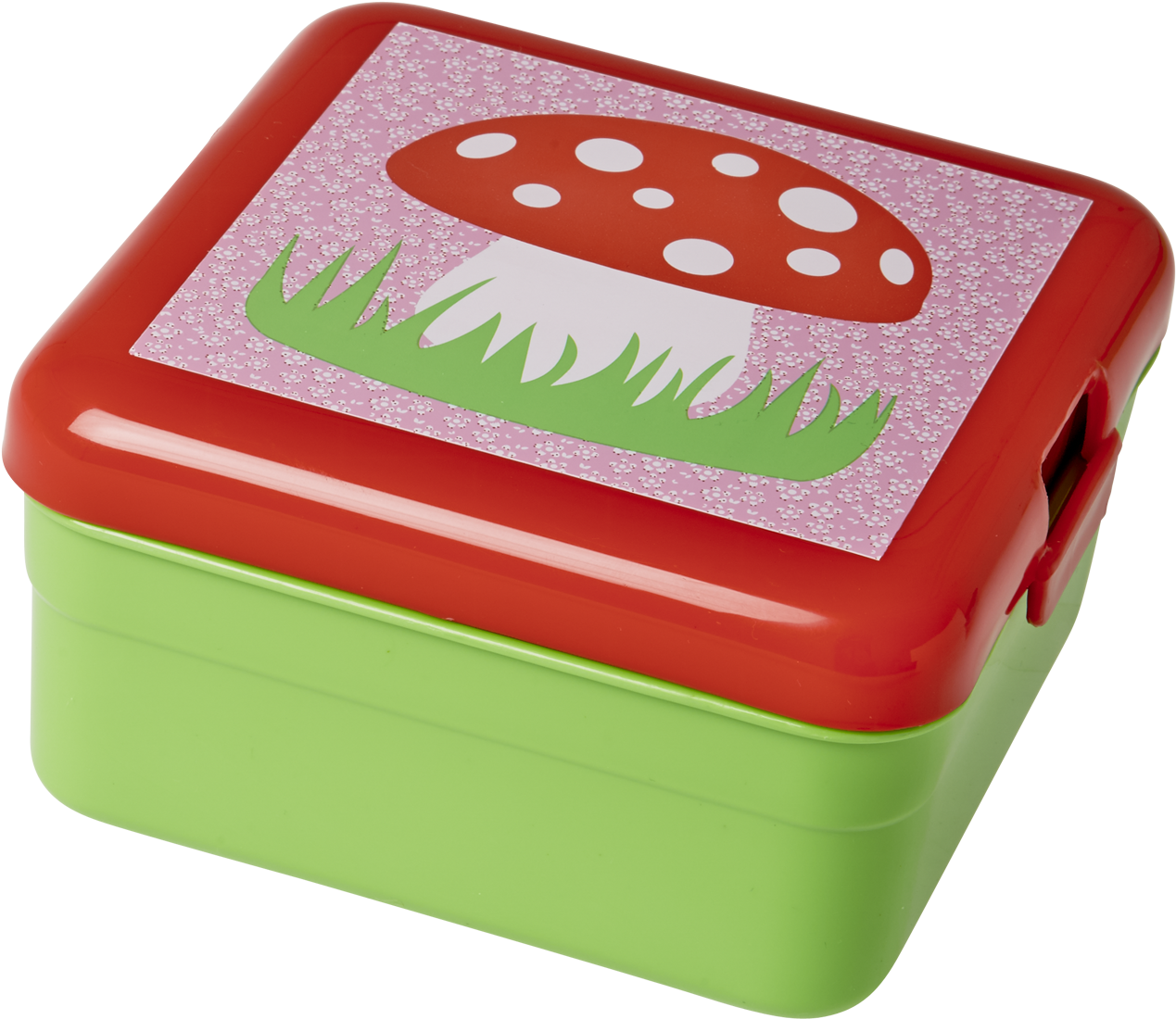 Kids Small Lunch Box With Toadstools And Pink Flowers - Small Lunch Box For Kids (2000x2000), Png Download
