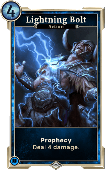 Race/creature - Lightning Bolt Legends (350x580), Png Download