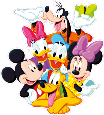 Disney Mickey Mouse, Disney Fun, Disney Dream, Disney - Mickey Mouse And Friends Transparent (400x400), Png Download