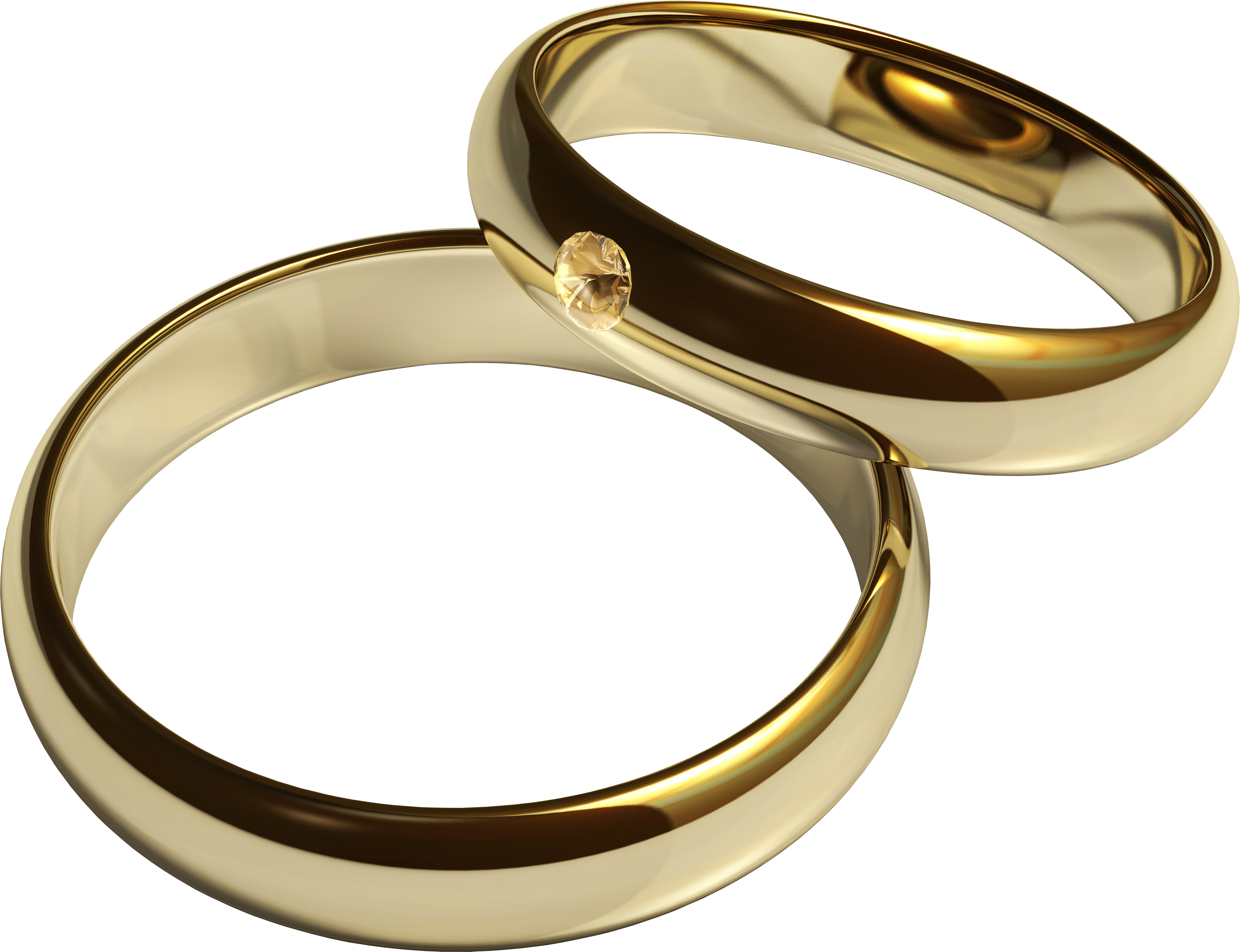 Wedding Rings Background (4160x3194), Png Download