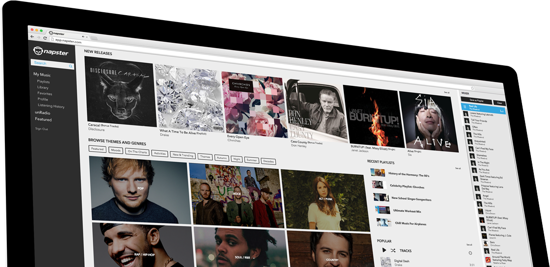 Sign In On Napster - Chvrches Every Open Eye Vinyl Record (1164x543), Png Download