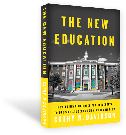 The New Education Book Cover - New Education Cathy Davidson (469x469), Png Download