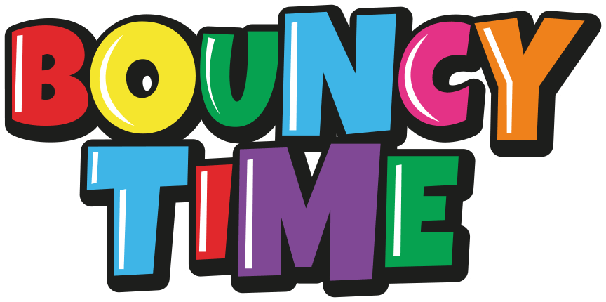 Bouncy Time - Bouncy Castle Text (864x430), Png Download
