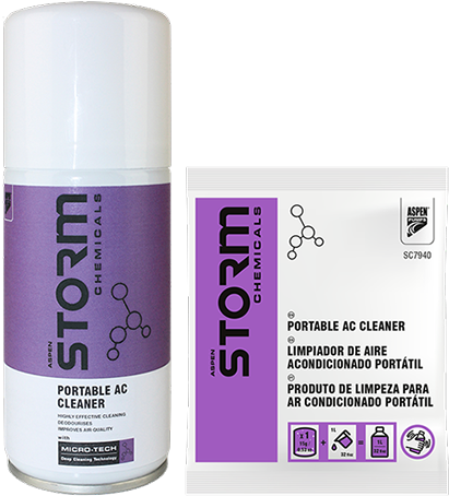 Storm Chemcials Portable Ac Cleaner - Condenser (446x466), Png Download