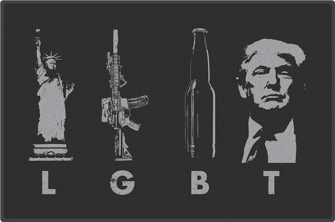 Lgbt - Door Mat - Aaf Lgbt (1200x1200), Png Download