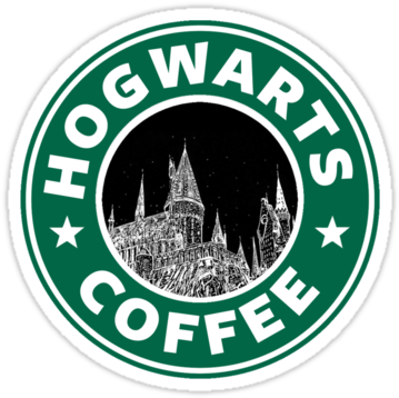 Image Result For Harry Potter Starbucks Logo - Harry Potter Starbucks Logo (375x360), Png Download