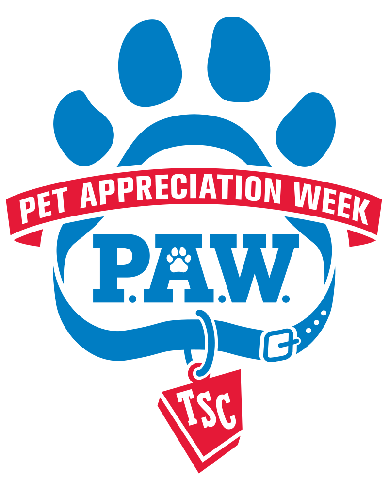 Tractor Supply Pet Appreciation Week Logo - Tractor Supply Paws Event 2017 (1000x1000), Png Download