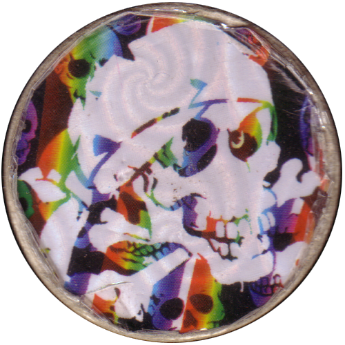 Unknown > Skulls 09 Pirate Skull And Crossbones - Visual Arts (500x500), Png Download