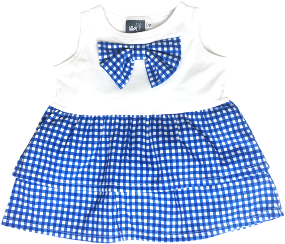 Gingham Bow Tank Blue - 1 World Financial Center (600x600), Png Download