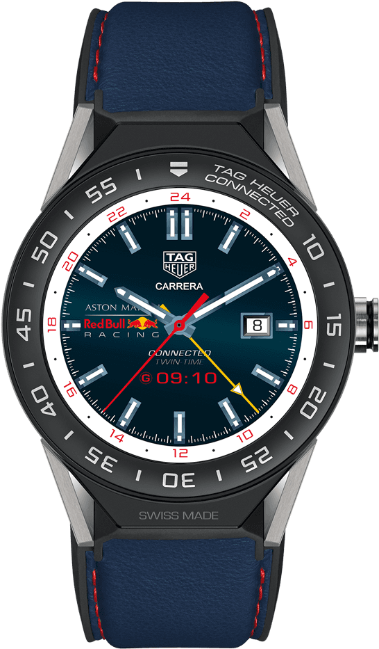 Tag Heuer Red Bull Connected - Tag Heuer Modular 45 (960x960), Png Download