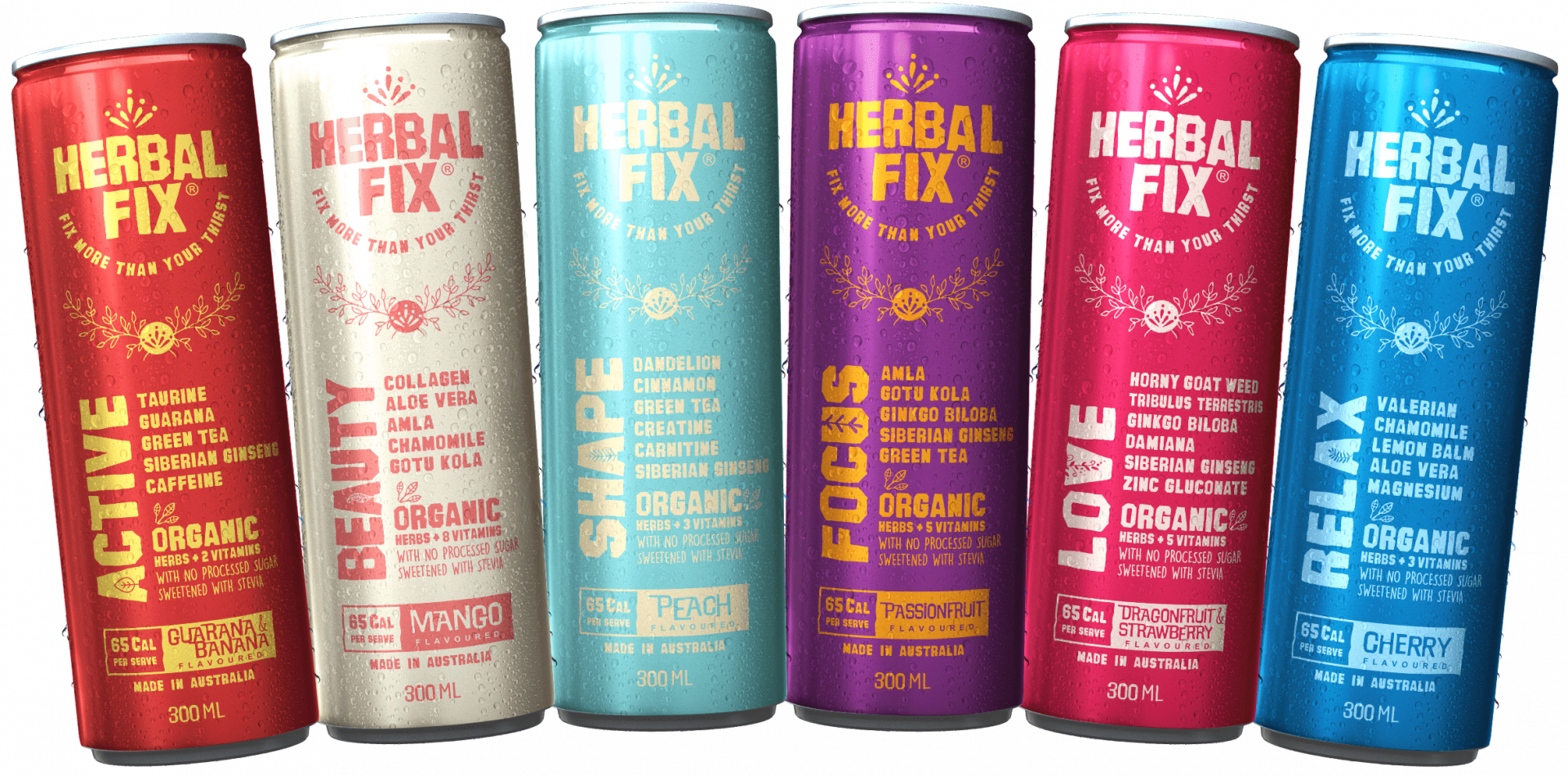 Herbal Fix - Herbal Fix Drink (1920x950), Png Download
