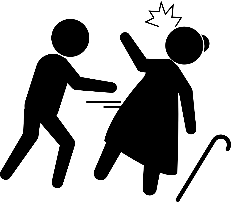 Criminal Stealing An Old Woman Comments - Stealing Png (980x858), Png Download