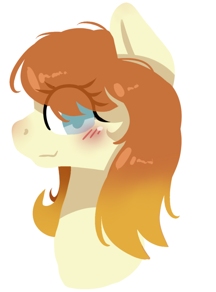 Adostume, Blushing, Oc, Oc Only, Pony, Safe, Simple - Cartoon (819x1024), Png Download