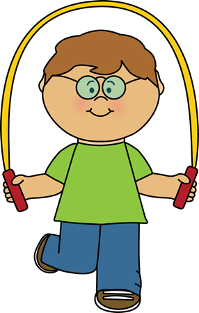 Girl Child Jumping Rope Skipping Clip Art Royalty, - Jumprope Clipart (286x450), Png Download