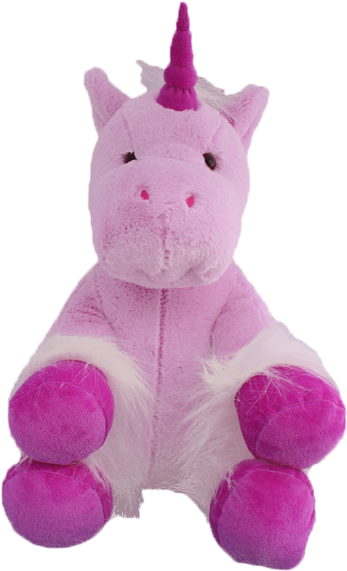 Sparkles La Licorne 16" Purple Unicorn - Peluche Teddy Mountain (520x600), Png Download