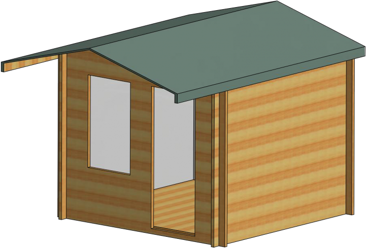 Crinan 2690mm X 2690mm - Shed (800x800), Png Download