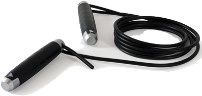 Adidas Skipping Rope - Adidas Skipping Rope - Black (400x450), Png Download