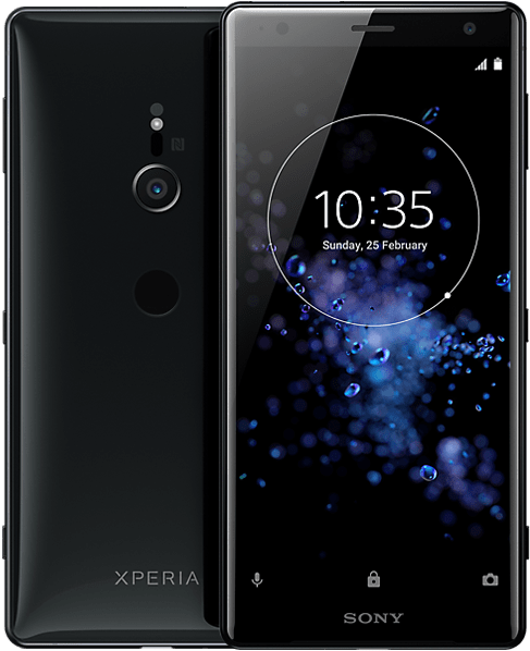 Sony Xperia Xz2 Amazon Echo Dot - Sony Xperia Xz2 Black (800x600), Png Download