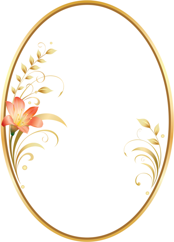 Journal Paper, Parchment Craft - Oval Photo Frame Free Transparent Design Clip Art (628x800), Png Download