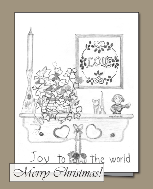 Holiday Tree - Merry Christmas Card (526x650), Png Download