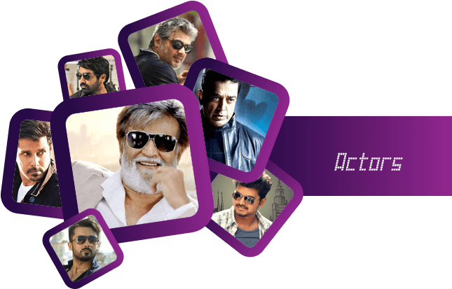 Actor - Tamil Cinema Stars Png (661x421), Png Download