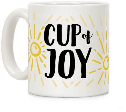 Cup Of Joy Coffee Mug - Mug (484x484), Png Download
