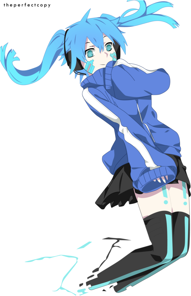 Mekakucity Actors Ene Png (756x1057), Png Download