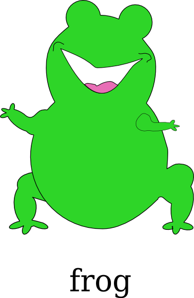 How To Set Use Frog Svg Vector (390x599), Png Download