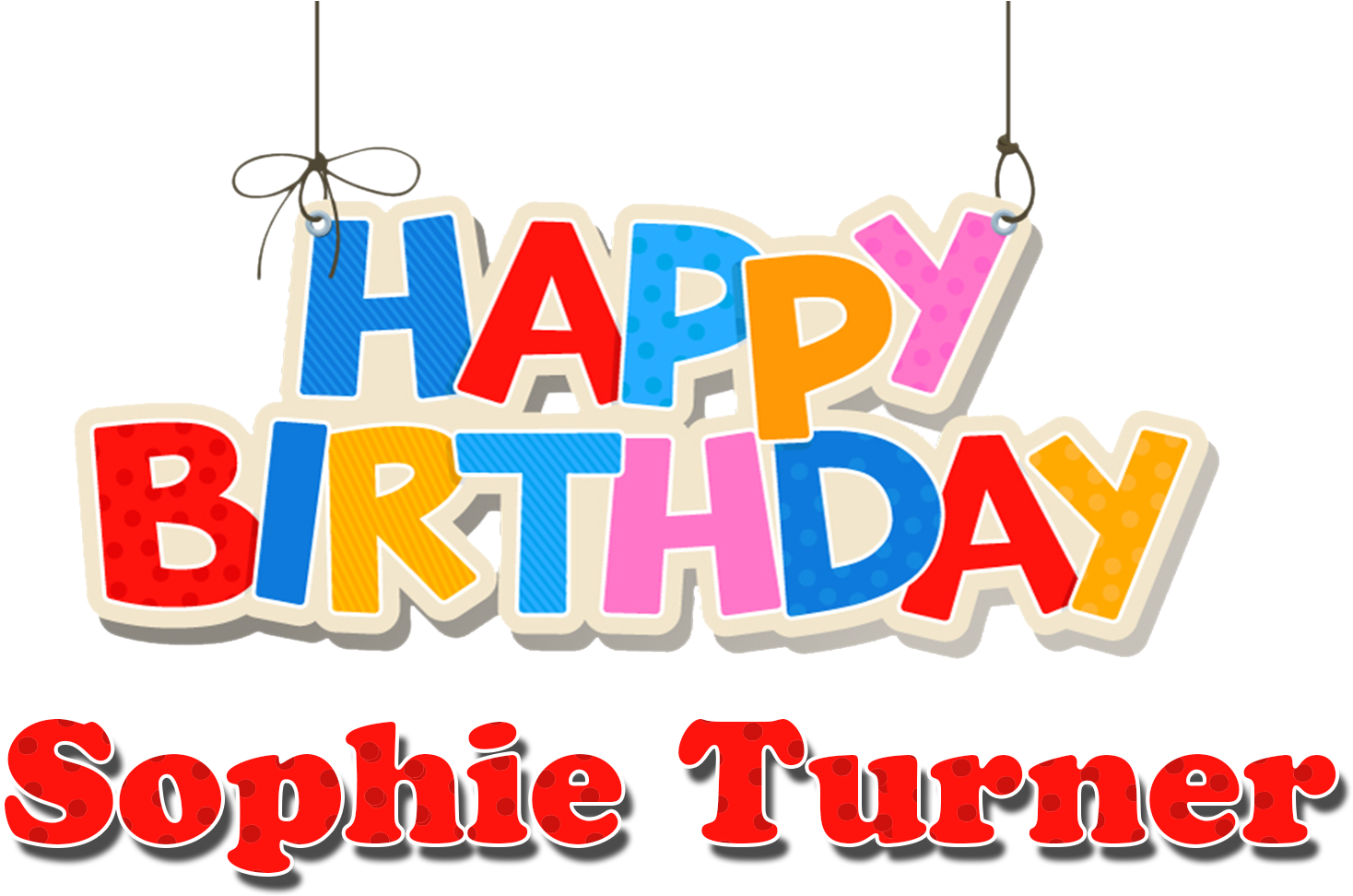 Sophie Turner Happy Birthday Name Logo - Happy Birthday Vijay Name (1920x1200), Png Download