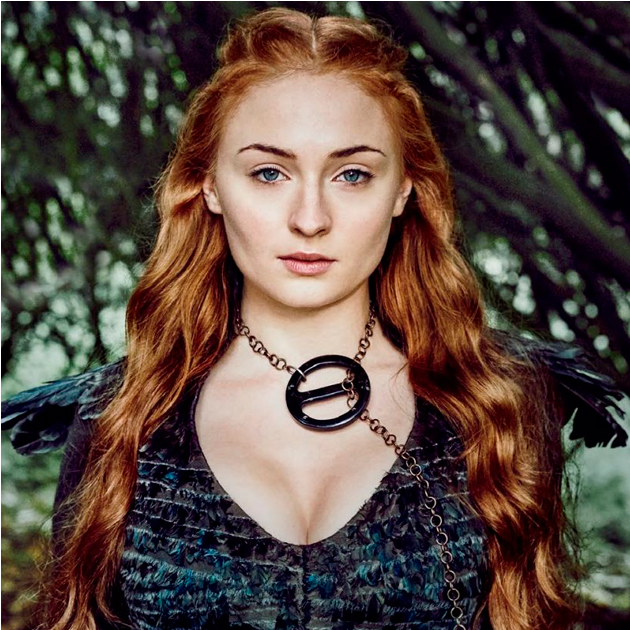 De "game Of Thrones" - Sansa Stark Season 7 (1200x630), Png Download