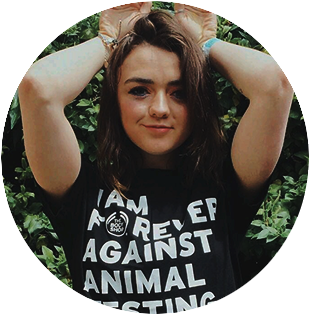 Sophie Turner - Body Shop Animal Testing T Shirt (386x386), Png Download