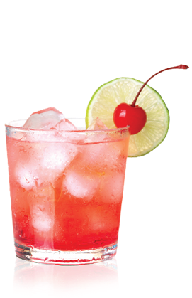 Ladylike Lime - Cherry And Lime Cocktail (270x500), Png Download