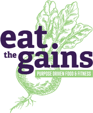 Eatgains Logo Wtag Nobk - Meal Preparation (400x400), Png Download