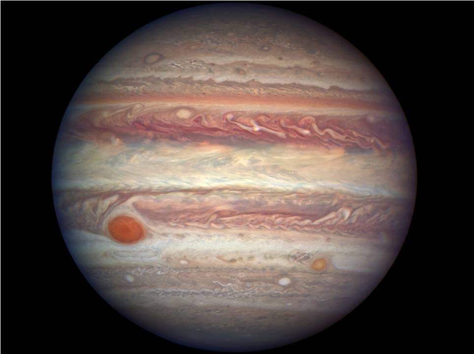 Mighty Jupiter Updated & Sky Guy Viewing Alert 4/7/17 - Jupiter Red Spot (1280x720), Png Download