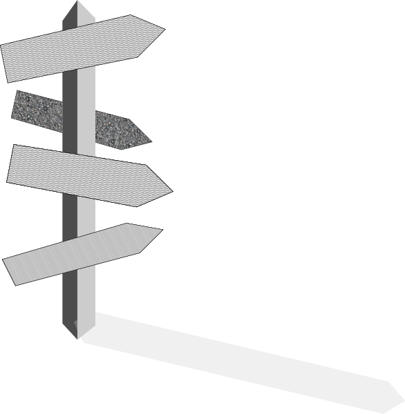 Signpost Clipart Png - Sign Post (586x600), Png Download