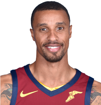 George Hill - Basketball Player (350x425), Png Download